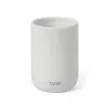 TATAY Soft Ceramic Toothbrush Holder, White