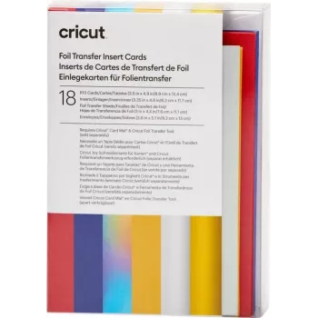 Cricut Insert Cards Foil Celebration R10 Card Set Red, Blue (2009476)