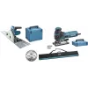 Makita Saw Set MEU029J (SP6000J + 4351FCTJ) - Plunge Saw and Pendulum Action Jigsaw, Blue/Black