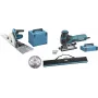 Makita Saw Set MEU029J (SP6000J + 4351FCTJ) - Plunge Saw and Pendulum Action Jigsaw, Blue/Black