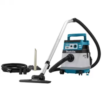 Makita DVC157LZX3 36V LXT Brushless Wet & Dry Dust Extractor 15L L-Class AWS Body Only