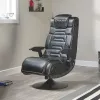 X Rocker Pro 4.1 Pedestal Gaming Chair with 2.1 Surround Sound, Vibration, Bluetooth - Black
