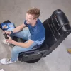 X Rocker Pro 4.1 Pedestal Gaming Chair with 2.1 Surround Sound, Vibration, Bluetooth - Black