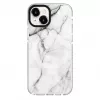 Evelatus Apple iPhone 15 PC+TPU Case with MagSafe Marble White