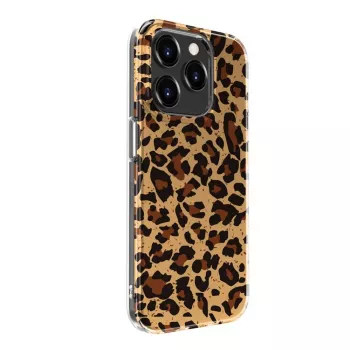 Evelatus Apple iPhone 15 Pro Polycarbonate Case Leopard Print
