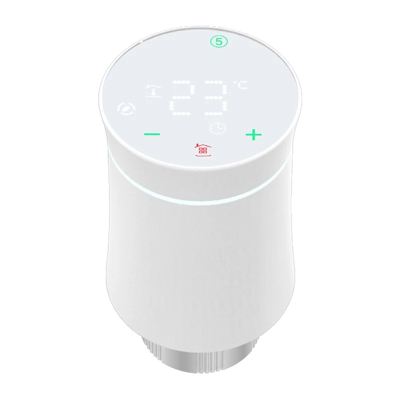MOES TRV BY100 ZigBee Touch Thermostatic Head