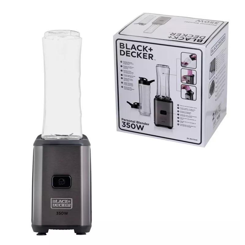 BLACK & DECKER Sports Blender BXJBA350E 350W Grey