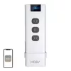 MOES YK2169 ZigBee 3.0 Wireless Scene Switch, 4-Gang, 12 Scenes, Battery-Powered, White