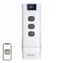 MOES YK2169 ZigBee 3.0 Wireless Scene Switch, 4-Gang, 12 Scenes, Battery-Powered, White
