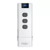 MOES YK2169 ZigBee 3.0 Wireless Scene Switch, 4-Gang, 12 Scenes, Battery-Powered, White