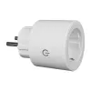 MOES MWP-EU16M-WH-MS Smart Plug with Energy Monitoring, 16A, Wi-Fi, White