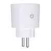 MOES MWP-EU16M-WH-MS Smart Plug with Energy Monitoring, 16A, Wi-Fi, White
