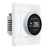 MOES ZHT-SR-GB-WH-MS ZigBee Smart Thermostat for Electric Heating, White