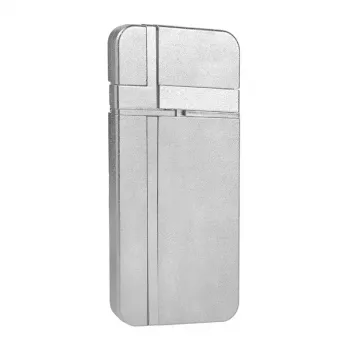 HTVRONT Silicone Case Mold for iPhone (Silver) – Reusable Epoxy Resin Casting Mold for DIY Phone Case Backs, Non-Stick, Flexible, Heat Resistant -40°C to 230°C