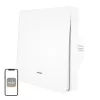 MOES ZS-B-EU1 ZigBee 1-Channel Light Switch (No Neutral Required, White)