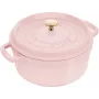 STAUB La Cocotte Round Cast Iron Cocotte 5.2L Blossom Pink