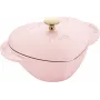 Staub Special Cocotte Heart-Shaped Cast Iron Dutch Oven 1.75 L Pink