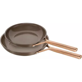 ZWILLING Milano Frying Pan Set 2 pcs Brown 20cm & 28cm