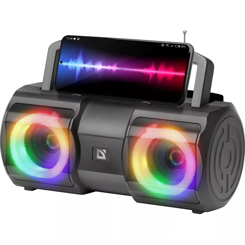 Defender BeatBox 20 Bluetooth Speaker 20W with Light, Mic, FM, USB, TF