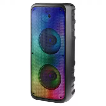 Defender BOOMER 35 Portable Bluetooth Speaker 30W with MP3/FM/SD/USB/AUX/TWS/LCD/RGB/MIC Karaoke - Black