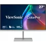 ViewSonic VP2766-2K-W 27 inch QHD IPS 120Hz USB-C Docking Monitor, White