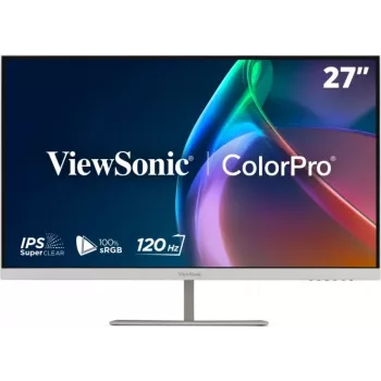 ViewSonic VP2766-2K-W 27 inch QHD IPS 120Hz USB-C Docking Monitor, White