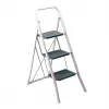 RAYEN 3-Step Folding Ladder, Steel Frame, Anti-Slip Steps, 150 kg Load, EN 131