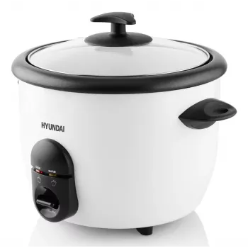Hyundai HY-RC150 Rice Cooker 1.5L 500W Stainless Steel Non-Stick Inner Pot with Keep Warm Function