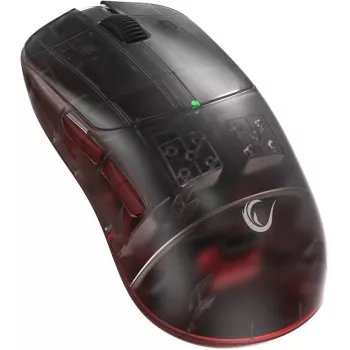 Rampage TILION-BLACK Wireless Optical Mouse, 6 Buttons, 3200 DPI, RGB, Black