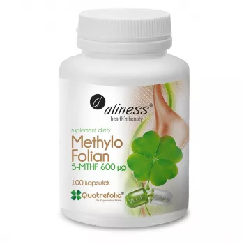 Aliness MethyloFolian 600 mcg 100 VEGE Capsules