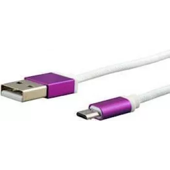 e+p CCS 549 USB 2.0 Micro-USB B to USB A Cable, 1 m, White