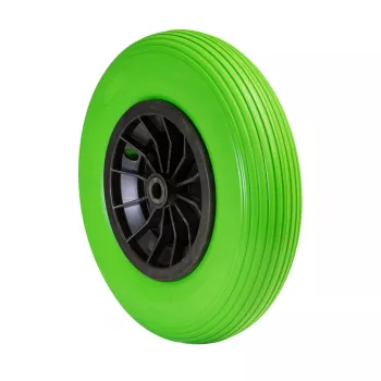 Wagner Design Yourself Wheelbarrow Wheel Solid Rubber RO 8402 Green 260 mm 120 kg 4840201