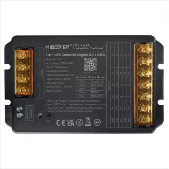 Synergy 21 LED Controller HC-Series 5-in-1 DC12-48V Zigbee 3.0+ 2.4G HP 30A MiLight/Miboxer (HZ5)