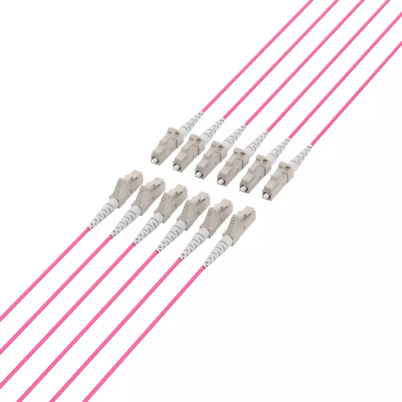 EFB Elektronik Trunk Cable U-DQ ZN BH OM4 12G 1x12 LC-LC 90m Dca LSZH - Fiber Optic Cable - 90 m O8342S90OM4