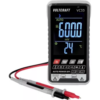 VOLTCRAFT VC33 Hand Multimeter Calibrated (ISO) Digital Display 5999 Counts VC-13948585