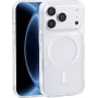 Renkforce iPhone 18 Pro Back Cover Transparent MagSafe Compatible, Inductive Charging RF-7576222