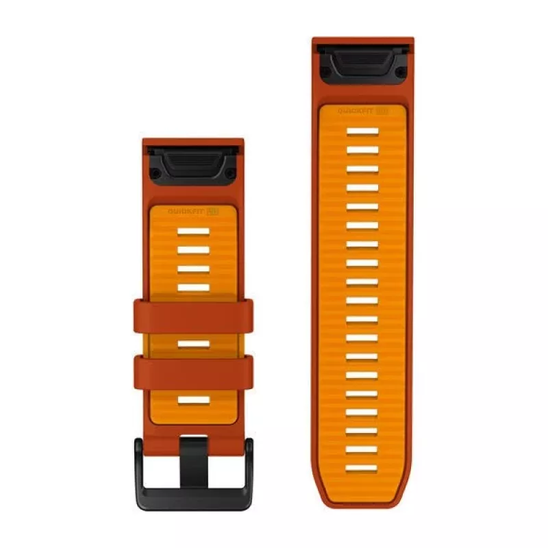 Garmin QuickFit 26 mm Silicone Watch Band - Orange 010-14508-03