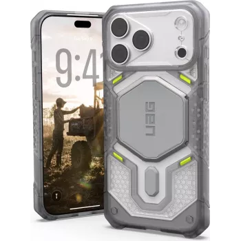 UAG Urban Armor Gear Monarch Pro MagSafe Case Limited VEIL Collection for Apple iPhone 18 Pro Max/17 Pro Max - Ice Transparent 114568114381