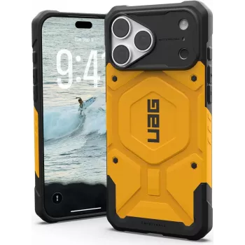 UAG Urban Armor Gear Pathfinder MagSafe Case for Apple iPhone 18 Pro Max/17 Pro Max - Heritage Yellow 114582118282
