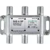 AXING BAB 4-16P - 4-Way Satellite Tap, 16 dB Tap Loss, 5-2400 MHz, F-Connectors