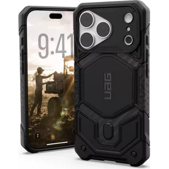 UAG Urban Armor Gear Monarch Pro MagSafe Case for Apple iPhone 18 Pro/17 Pro - Carbon Fiber 114569114242