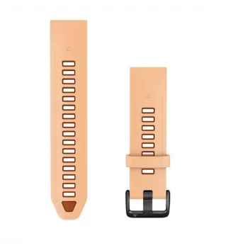 Garmin QuickFit 20 mm Silicone Watch Band - Pink / Autumn Orange 010-14506-03