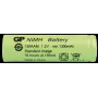 GP Batteries NH GP 130AAM NiMH AA Rechargeable Battery 1300 mAh 1-Pack