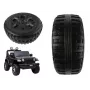 LEAN CARS Replacement Wheel for Jeep Wrangler JWR-555 Electric Ride-On Car, 290 mm, Black