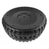 LEAN CARS Replacement Wheel for Jeep Wrangler JWR-555 Electric Ride-On Car, 290 mm, Black