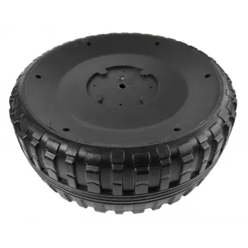 LEAN CARS Replacement Wheel for Jeep Wrangler JWR-555 Electric Ride-On Car, 290 mm, Black