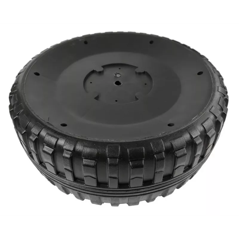 LEAN CARS Replacement Wheel for Jeep Wrangler JWR-555 Electric Ride-On Car, 290 mm, Black