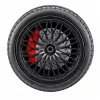 LEAN CARS Replacement Wheel for Lamborghini A8803 XXL Battery-Powered Ride-On Car - Rubber Inflatable Tire, Black