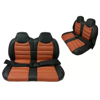 LEAN CARS Seat for XMX602 Electric Ride-On Car Mercedes SL65 AMG - Replacement Black Plastic Seat
