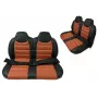 LEAN CARS Seat for XMX602 Electric Ride-On Car Mercedes SL65 AMG - Replacement Black Plastic Seat
